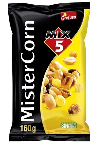Aperitivos Mrc Mix-5 Grefusa 160Gr