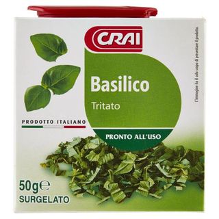 Crai Basilico Tritato Surgelato 50 g