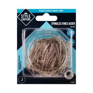 Alfileres Fino Acero Niqu X750