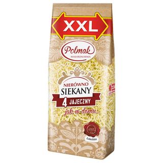Polmak Makaron nierówno siekany 4 jajeczny 750 g