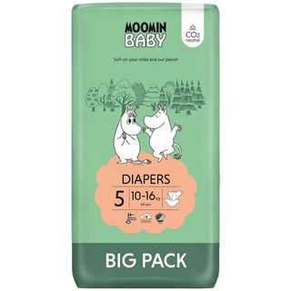 MOOMIN Fraldas Tamanho 5 Big Pack - 60 un.