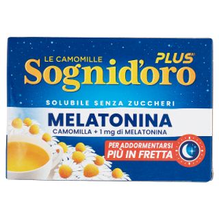 Sognid'oro Plus le Camomille Melatonina bustine 16 x 4 g