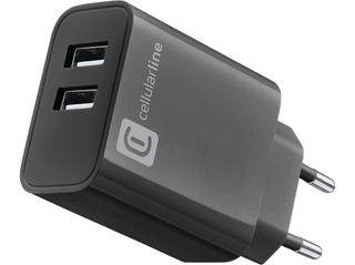 Cargador - Cellularline Achusb2Usba24Wk (1578644)