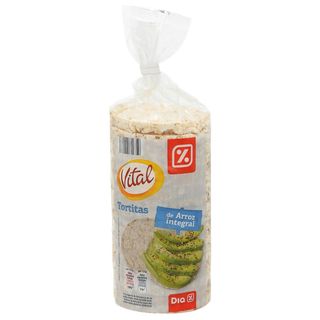Tortitas De Arroz Integral Dia Vital Bolsa 130 Gr (61475)