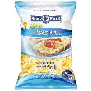 Queso Rallado 3 Quesos Reny Picot, Bolsa 150 Gr. (20150819)