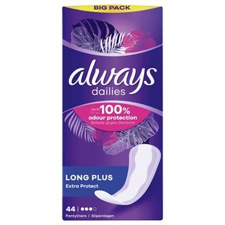 Always Dailies Wkładki Extra Protect, Long Plus, 44 szt.