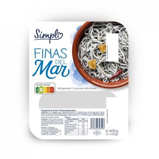 Finas Natural Carrefour 400 Gr. (2X200 Gr.)