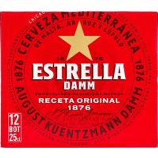 Cerveza Botella Estrella Damm 12X25 Cl. (1091446)