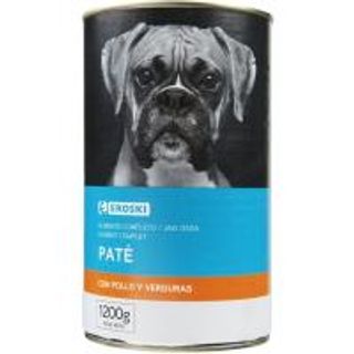 Alimento Con Pollo Para Perro Eroski, Lata 1,2 Kg (24096810)