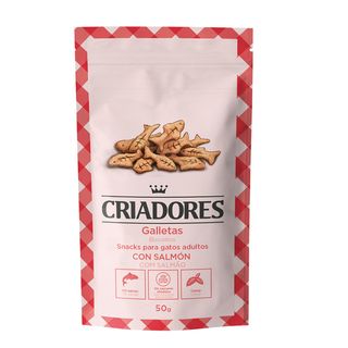 Criadores Galletas Piccolinis De Salmón Y Catnip Para Gatos 0.05Kg