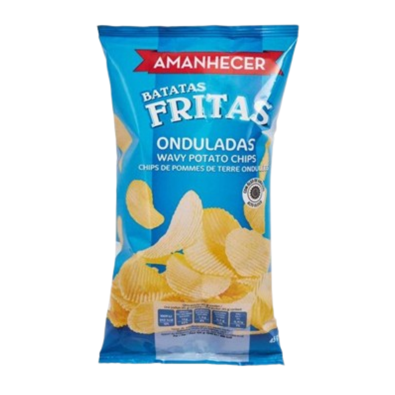 Amanhecer Batata Frita Ondulada 45g