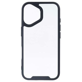 Funda Bumper Ultra Suave Negro para iPhone 16