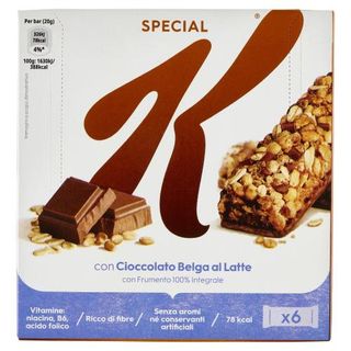 Kellogg'S Special K Con Cioccolato Belga Al Latte 6 X 20 G - 842401