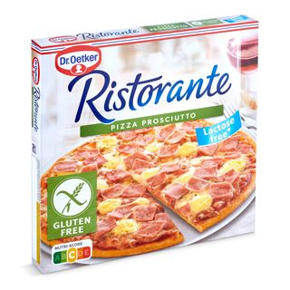 Pizza Prosciutto Sin Gluten Dr. Oetker Ristorante 345 G