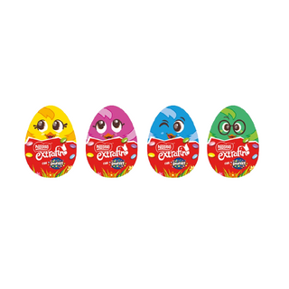 Smarties Extrafino Figura De Chocolate Huevo 40G