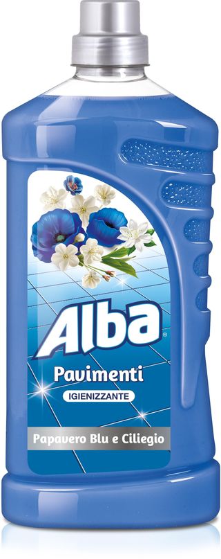 ALBA DETERGENTE PAVIMENTI PAPAVERO BLU & CILIEGIO 1 LITRO DSM0808