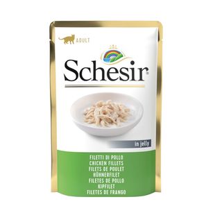 Schesir Adult Pollo Sobres Para Gatos 0.085Kg