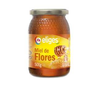 Miel Eliges Tarro Cristal 500Gr.