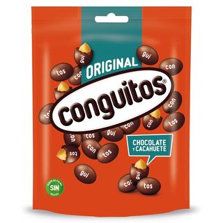 Conguitos Chocolate y Cacahuete Lacasa Bolsa 220 Gr.