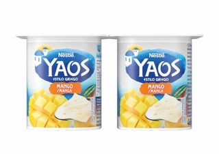 Yogur Griego Mango Yaos P4X 115G