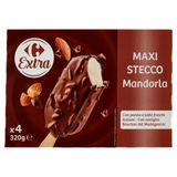 Carrefour Extra Maxi Stecco Mandorla 4 x 80 g