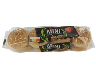 Pan Mini Hamburguesa Auchan 8Uds 190Gr