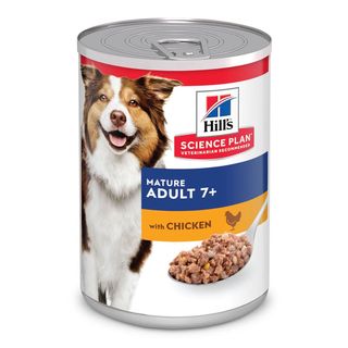 Hill'S Science Plan Mature 7+ Adult Pollo Lata Para Perros 0.37Kg