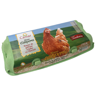 Huevos Camperos Calibres Mezclados Camar 10 Uds.