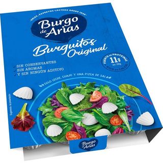Burguitos Naturales De Queso Burgo De Arias, Bandeja 108 Gr. (8929317)