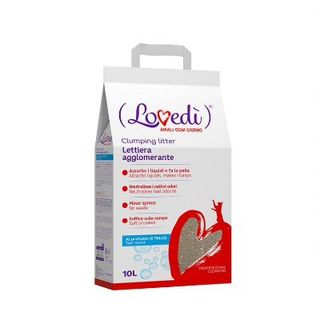 Lovedã¬ lettiera agglomerante talco 10l