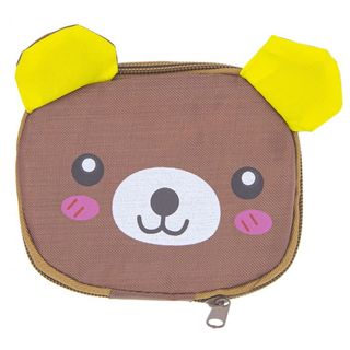 Bolsa Plegable de Tela Animales Cerdo - Taï - Jôn - Rosa 8436573803373