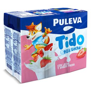 Batido De Fresa Puleva 6 X 200 Ml