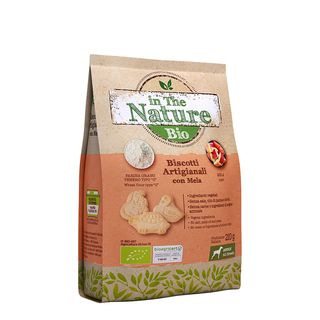 In the nature bio dog biscotti artigianali mela 210g