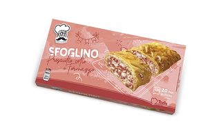 Sfoglino prosciutto cotto e formaggio