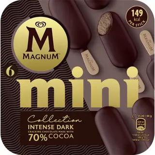 Helado Bombón Mini Intense, Caja 6U 330 Ml