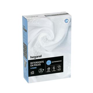 Detergente A Mano Polvo Hogarel 600 Gr 15 Lavados (285713)