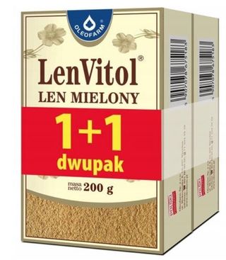 Oleofarm Nasiona lnu mielone 2 op. x 200 g
