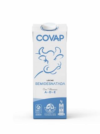 Leche Semidesnatada Covap Brick 1L