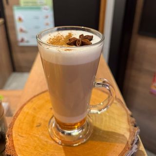 Pumpkin Latte Beverage