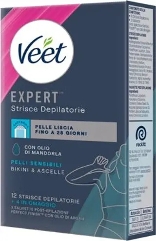 VEET EXPERT BIKINI E ASCELLE 16 STRISCE MIR5372
