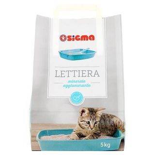 Lettiera Agglom.Sigma Bentonite Eco Kg5