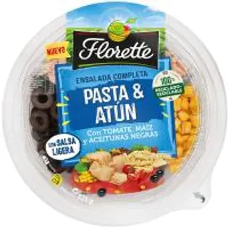 Ensalada Completa De Pasta Y Atún Florette, Bowl 325 G