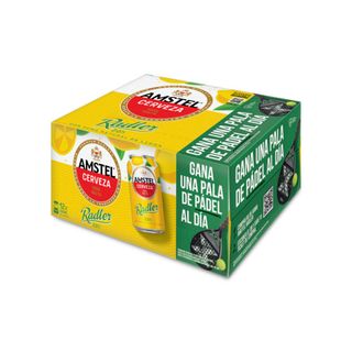 Cerveza Amstel Radler con Limón Pack 12x33 Cl.