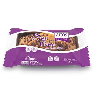 Plum Cake Airos Choco Chips Sin Gluten 240 G