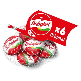 Mini Queso Tierno Snack Babybel Malla 120 G