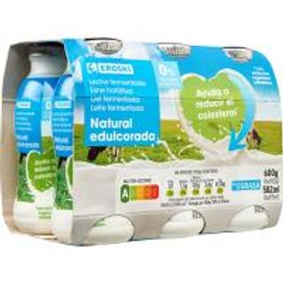 Reductor Colesterol Natural Edulcorado Eroski, Pack 6X100 Ml. (23086937)