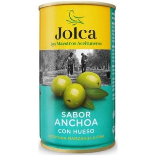 Jolca Aceitunas Sabor Anchoa, 190Gr
