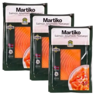 Pack 3x Martiko Salmon Ahumado Noruego 80g