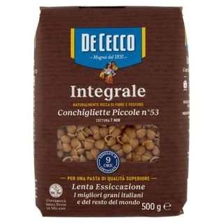 De Cecco Integrale Conchigliette Piccole N° 53 500 G - 120064