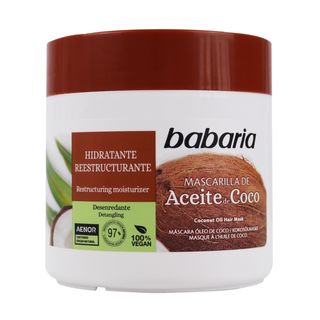 BABARIA Mascarilla De Aceite De Coco, 400Ml